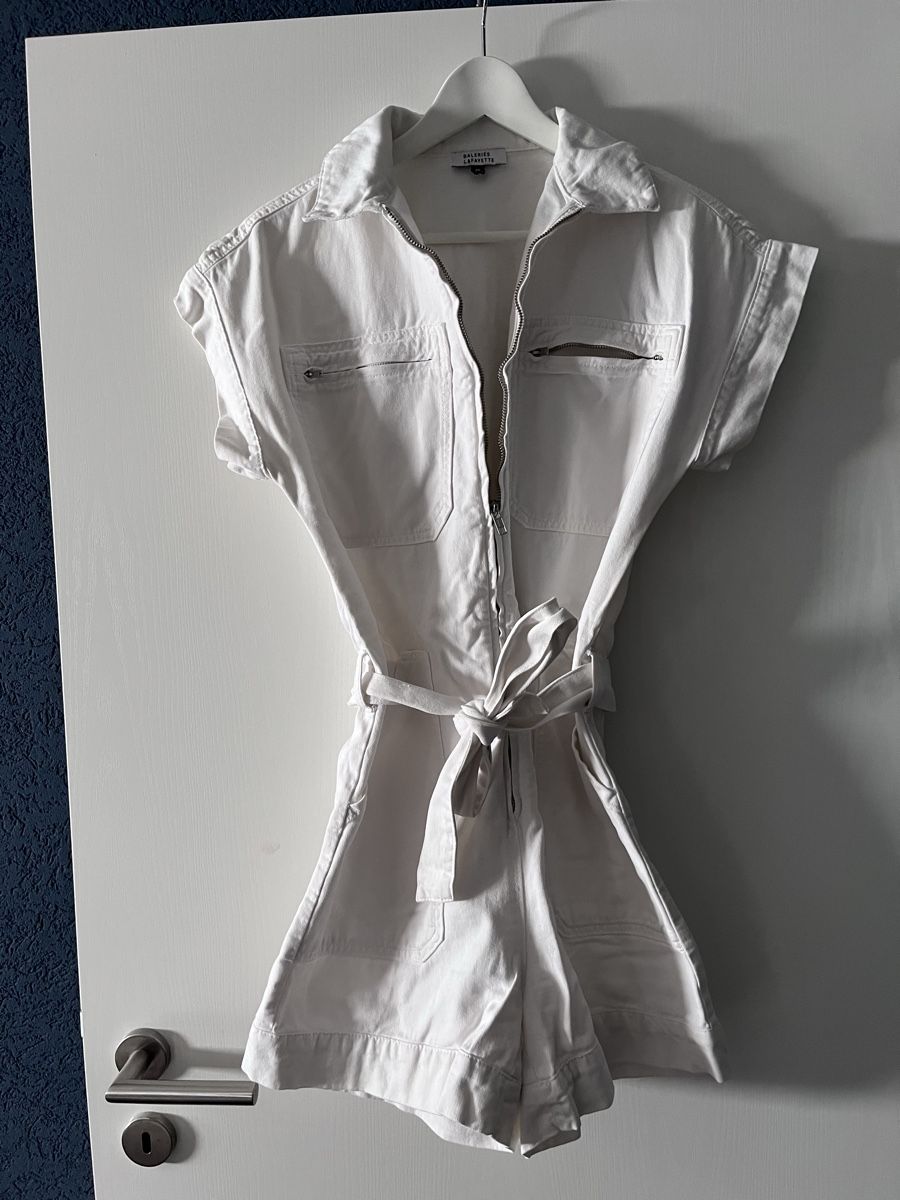 Tute: Combishort blanc Galeries Lafayette, taille 36. – Usato da La Chaux-de-Fonds venduto da eli_9dy8