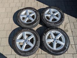 VW Golf 7 Winterräder, 15 Zoll, Michelin Alpin6, Scheeketten