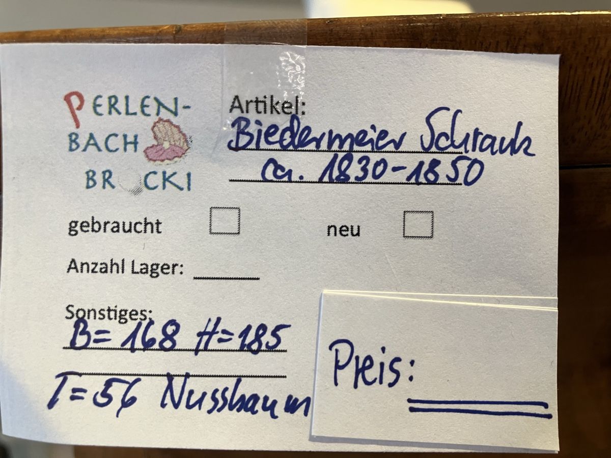Armadi: Biedermeier Nussbaum Schrank +++ Aktion +++ – Usato da Erlenbach im Simmental! venduto da Simmentaler-Perlen 6