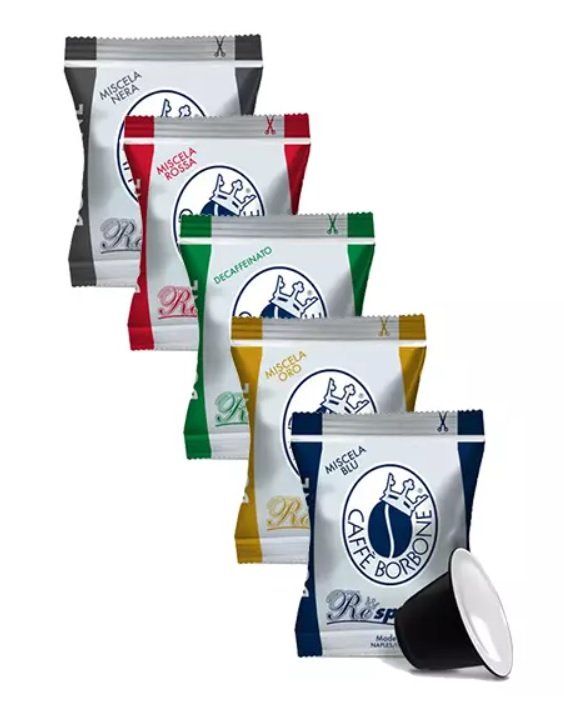 Cibi & Specialità: 100 Stück Borbone Rosso Nespresso kompatibel Caffe Kaffee – Nuovo e nell'imballaggio originale da Dübendorf venduto da CAFFE-BILLO 4