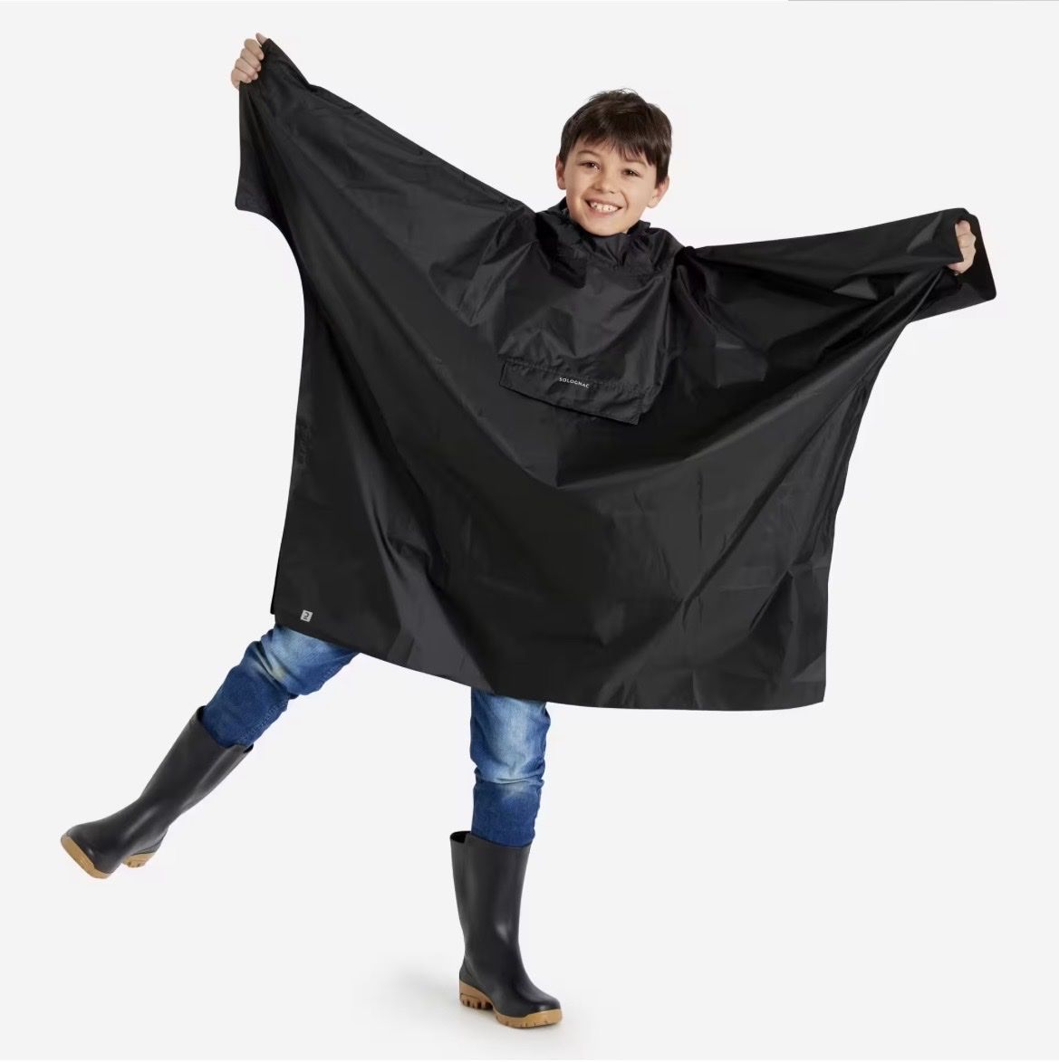 Decathlon Giacche & Cappotti: Kinder Regen-Poncho, NEU – Nuovo (secondo la descrizione) da Frauenfeld venduto da heyLani