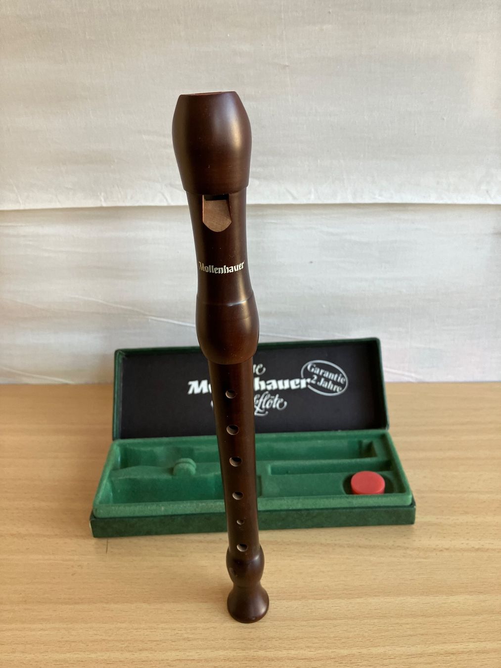 Strumenti musicali: Mollenhauer Blockflöte, Holz, inkl. Etui – Usato da Dornach venduto da lg11 1
