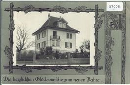 Reinach AG - Villa Privathaus - Neujahrs Grüsse