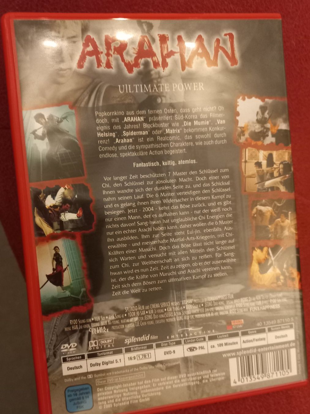 Alle DVDs: Arahan – Gebraucht aus Kriens von adr_f6fh 1
