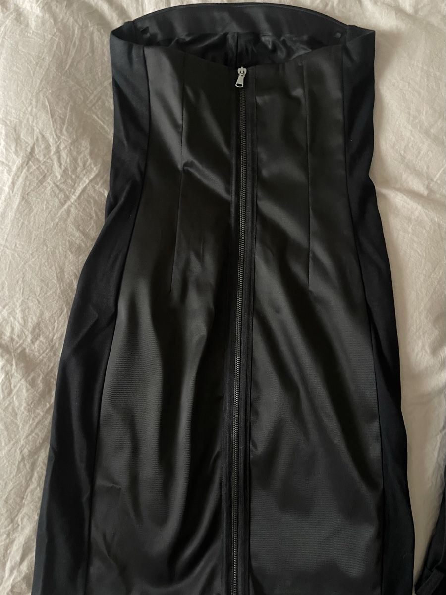 Sisley Vestiti: Mini Kleid Sisley optisch Leder – Nuovo (secondo la descrizione) da Basel venduto da Mimolinatag 2