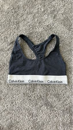 Calvin Klein Sport BH, Grau, Grösse S - Sportlich unterwegs!