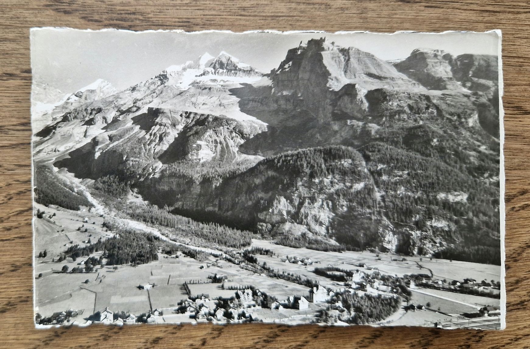 Cartoline postali: Kandersteg, Feldpost Det. Train Landsturm 33 – Usato da Ebikon venduto da Donar50