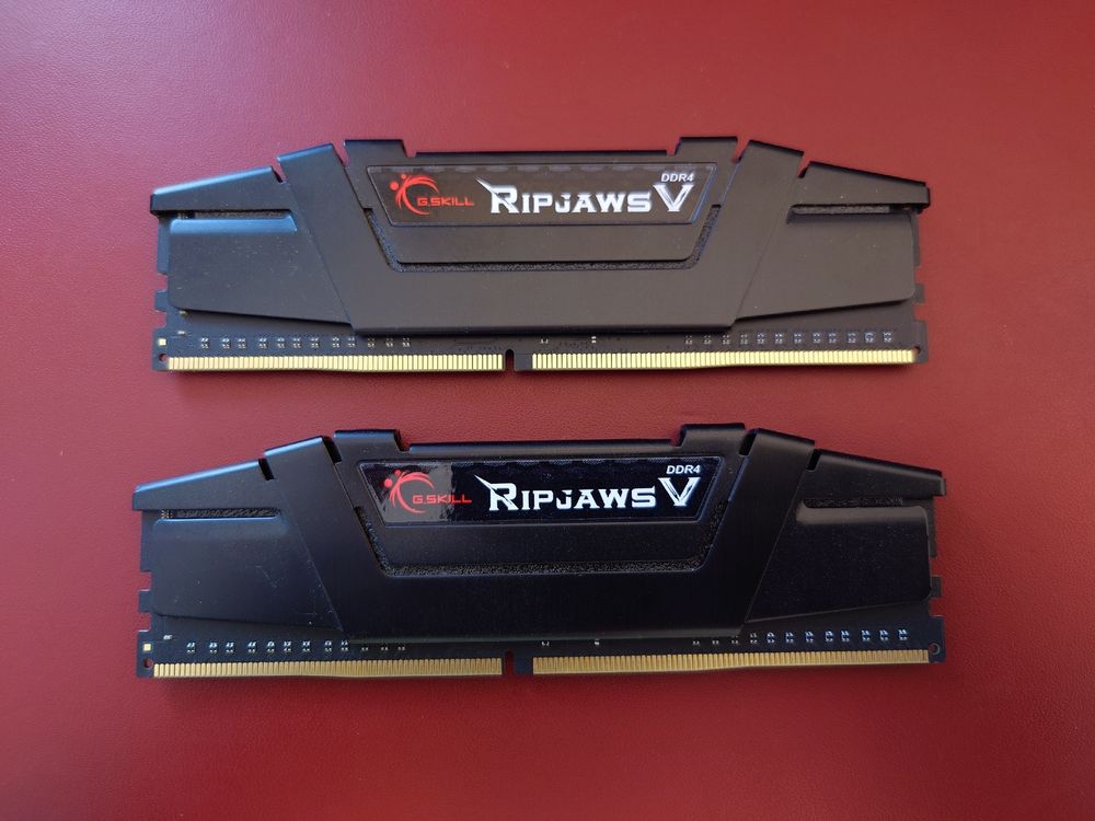 2x 8GB DDR 4 RAAM 3200MHz G.Skill Ripjaws V (Gebraucht) in Brunnen für ...