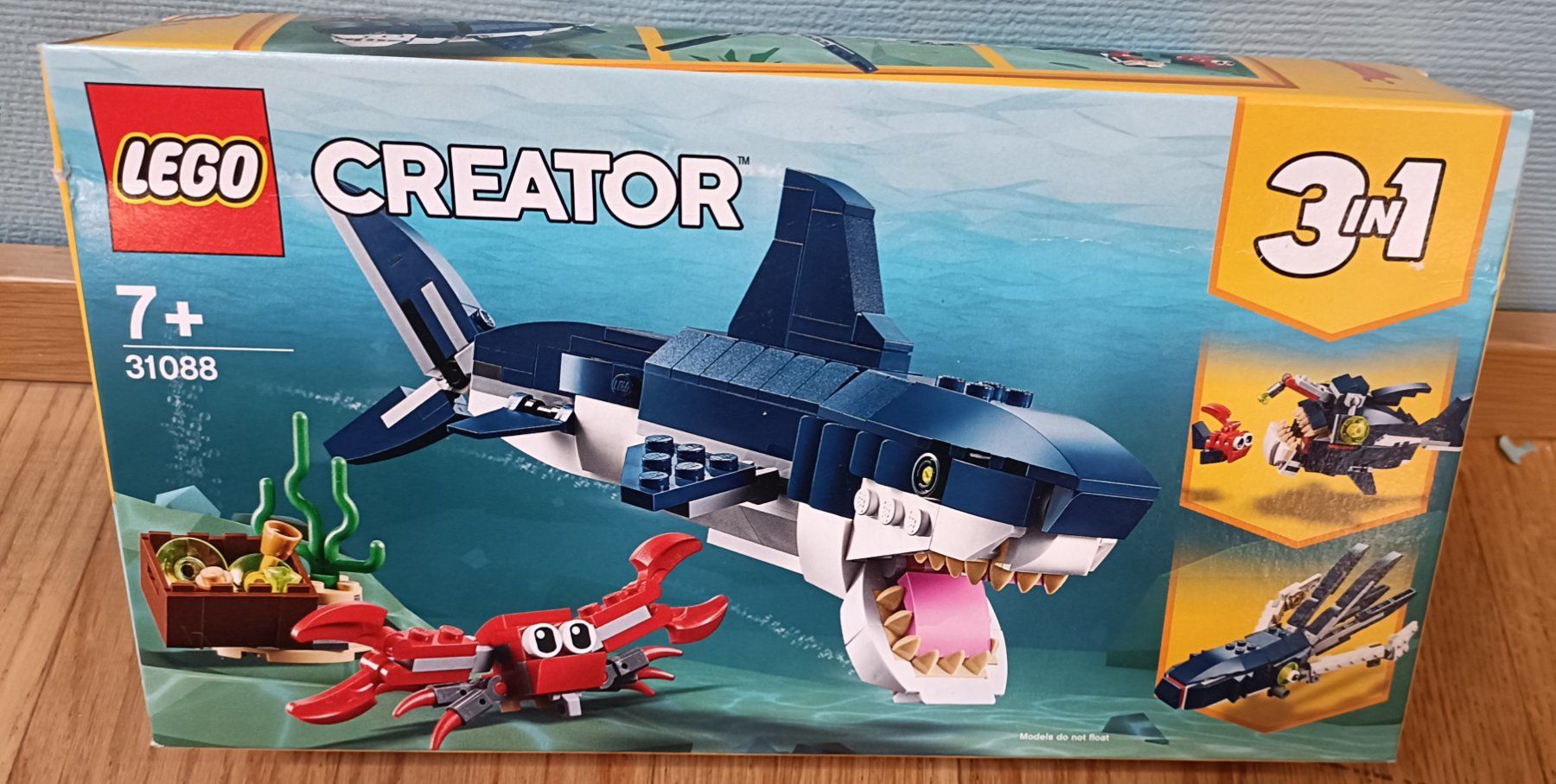 Lego Kit di costruzioni: Lego 31088 Bewohner der Tiefsee – Nuovo e nell'imballaggio originale da Werthenstein venduto da Luzernerdeal