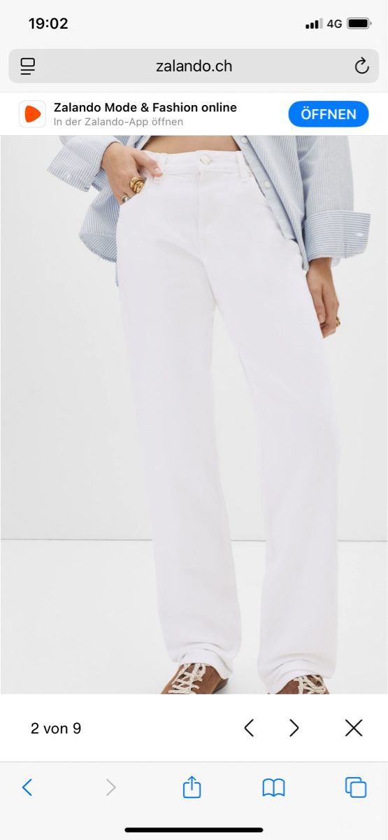 Pull&Bear Jeans: MID-WAIST - Jeans Straight Leg von Pull&Bear – Usato da Zürich venduto da fantasia69 1