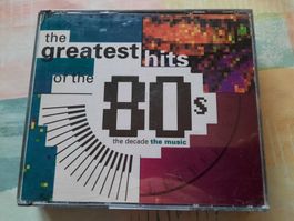 Cd The Greatest Hits of the 80's 4 cds