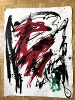 Interesante   Herbst Abstrakt   moderne Bild HEGGLIN 1980