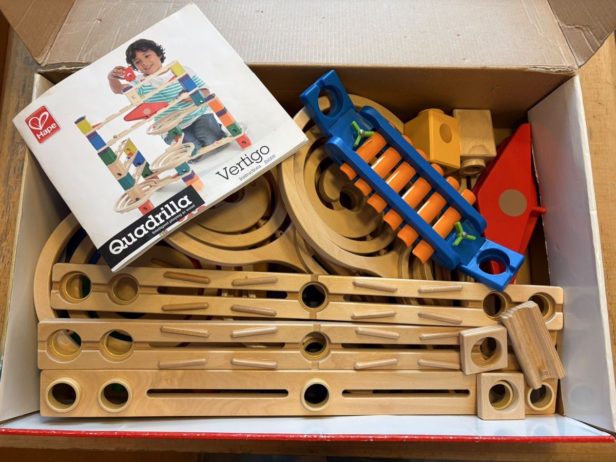 Hape Giocattoli: Kugelbahn Hape Quadrilla E6009 Vertigo – Usato da Vinelz venduto da M9inHO 2