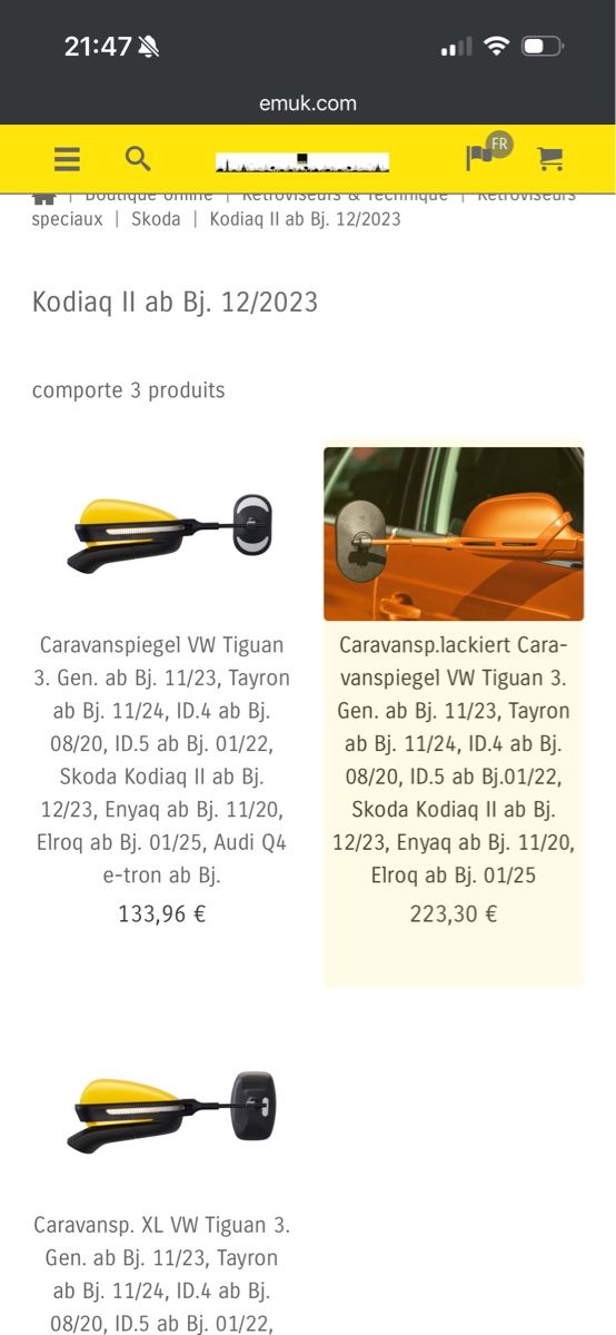 Emuk Tutti pezzi di ricambio auto: EMUK réf. 100181 – Nuovo e nell'imballaggio originale da Malleray venduto da tony_py 2