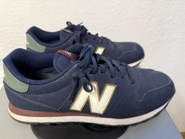 New Balance 500 Herren Sneaker, Grösse 44.5, Blau