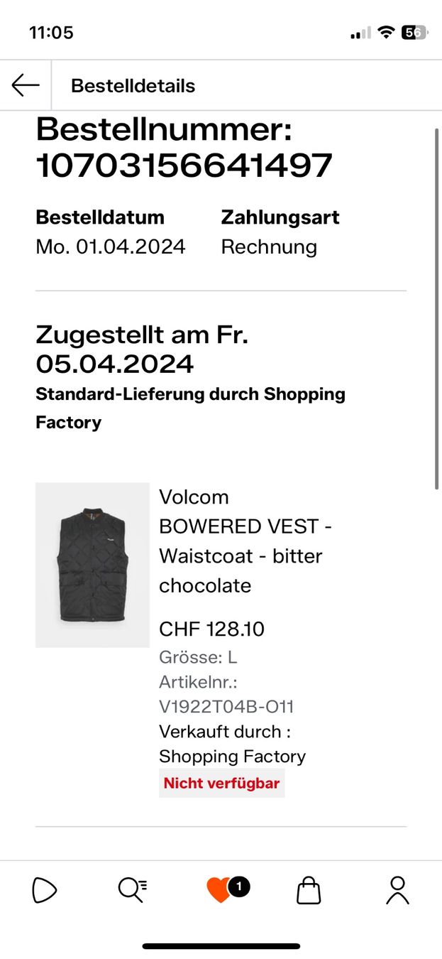 Gilets & Westen: Volcom Veste – Gebraucht aus Winterthur von sina852636 6