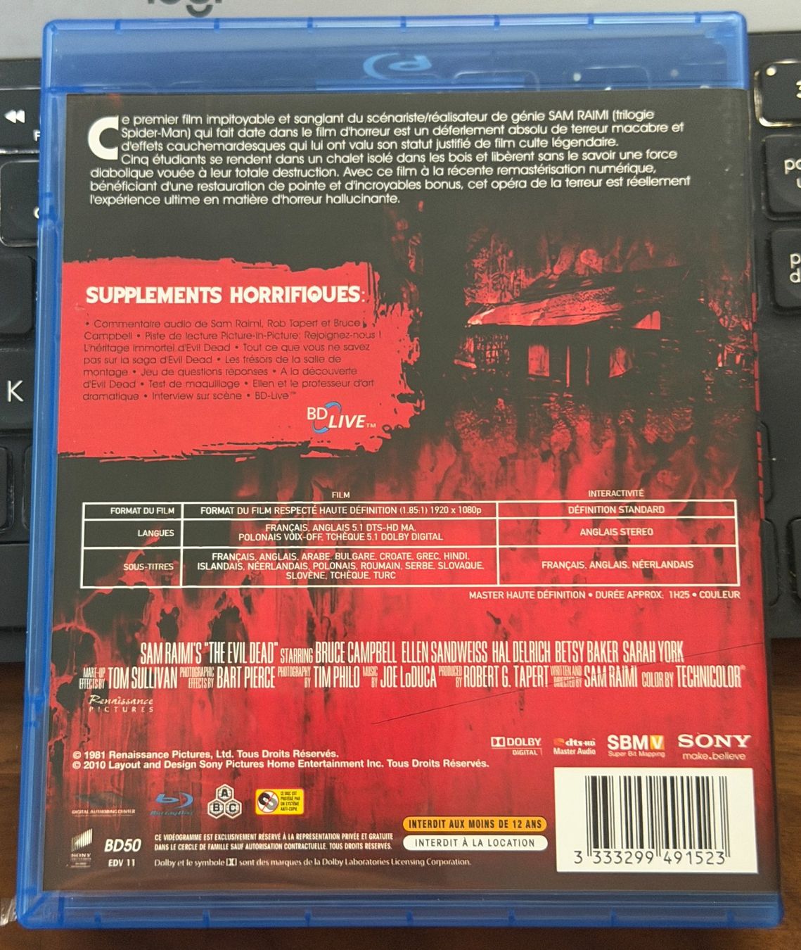 Alle DVDs: Evil Dead (1981) - Blu-ray – Gebraucht aus Semsales von __Florian__ 2