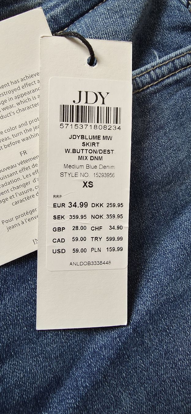 Röcke: Jupe en Jeans JDY xs – Neu und originalverpackt aus Ste-Croix von kar_9x7w 2