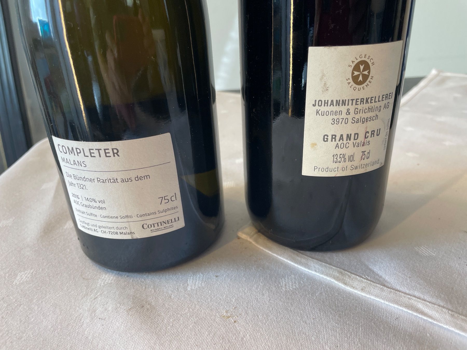 Vino: 2 hochwertige Schweizer Weine – Usato da Hölstein venduto da kolumbus1964 1