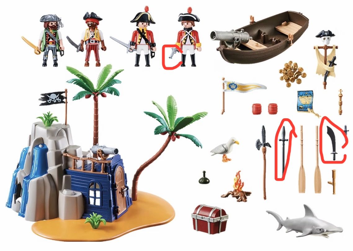 Playmobil Jouets: Playmobil Pirates 70556 – D'occasion à Sils im Domleschg par grle 3
