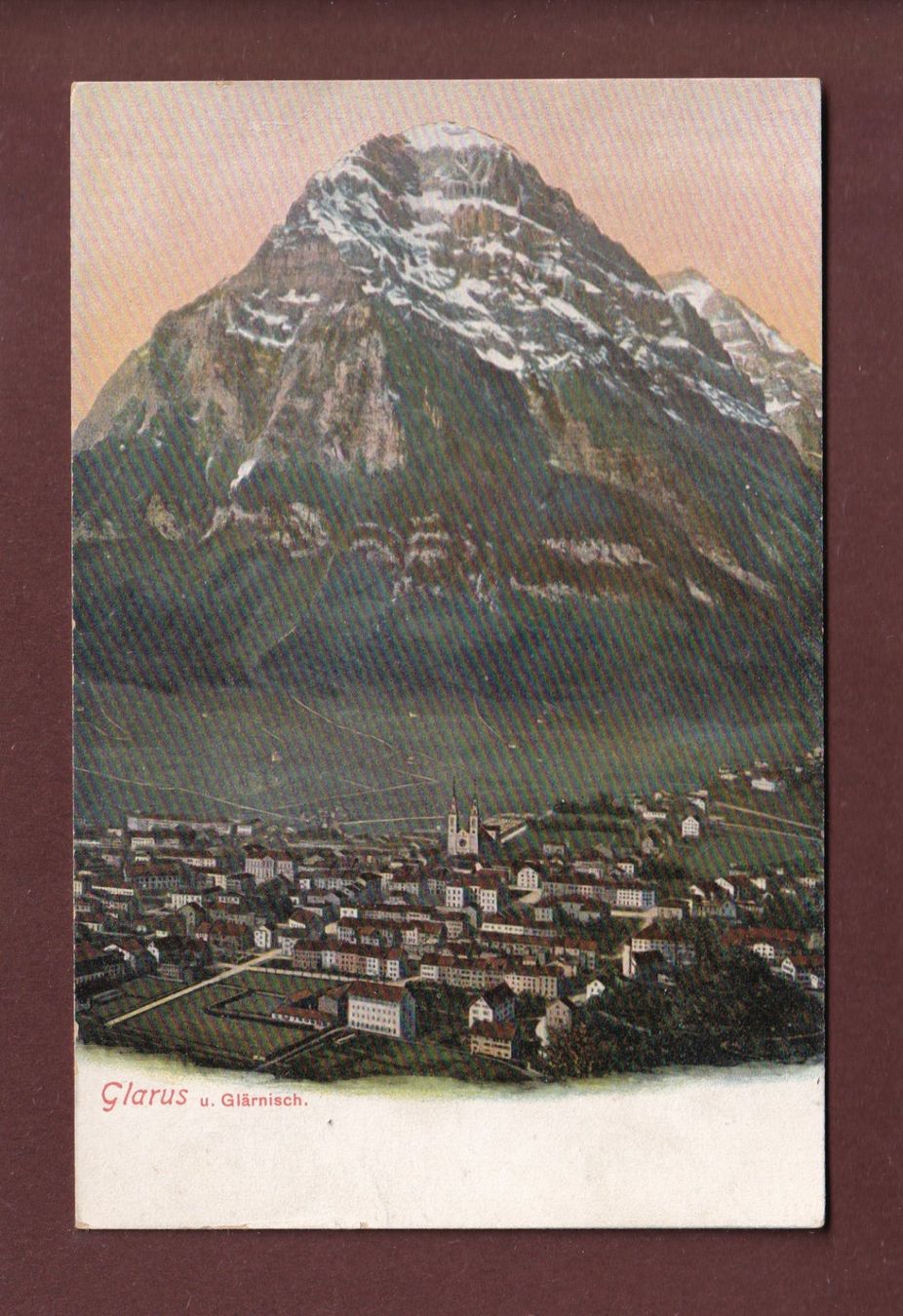 Cartoline postali: GLARUS - Glärnisch – Usato da Pully venduto da nicecards
