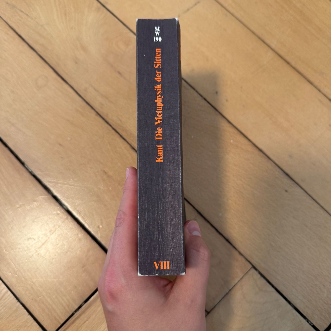 Bücher: Immanuel Kant: Metaphysik der Sitten (stw) – Gebraucht aus Luzern von philippbrl 3