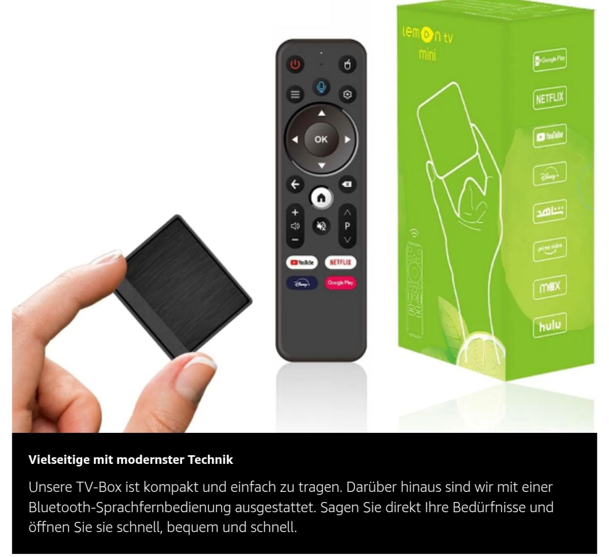 Lettore multimediale & Streamer: Mini TV Box, Android 12.0 TV Box with Android – Nuovo e nell'imballaggio originale da Winterthur venduto da Pcline1 7