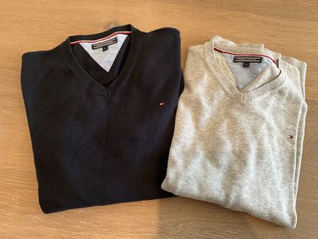 Pulls Tommy Hilfiger homme, taille 176, lot de 2 👕👕