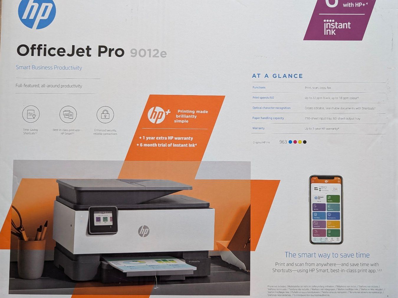 Hewlett Packard Stampanti: HP OfficeJet Pro 9012e Multifunktions-Drucker /neue Patronen – Usato da Adligenswil venduto da Jorosi 4