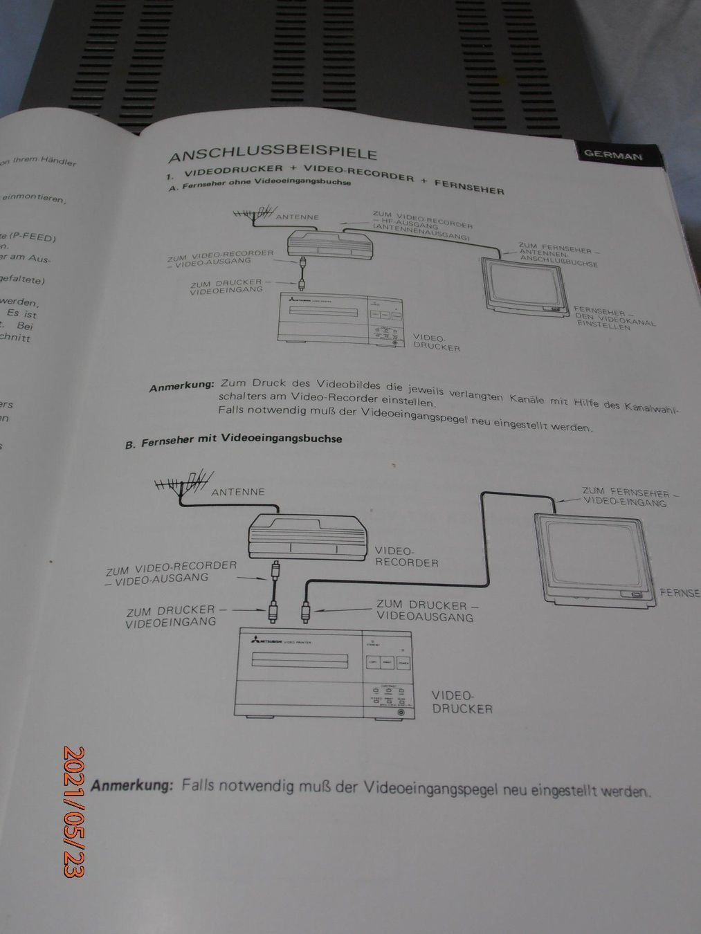 Mitsubishi Stampanti: Videoprinter mit Thermopapier Jahr: 1985 – Nuovo (secondo la descrizione) da Bischofszell venduto da Museumscafe 4