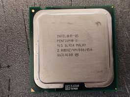 Intel® Pentium® D Prozessor 915, 4 MB Cache, 2,80 GHz LGA775