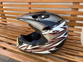 Motorradhelm NEXO Grösse L neu, schwarz/silber