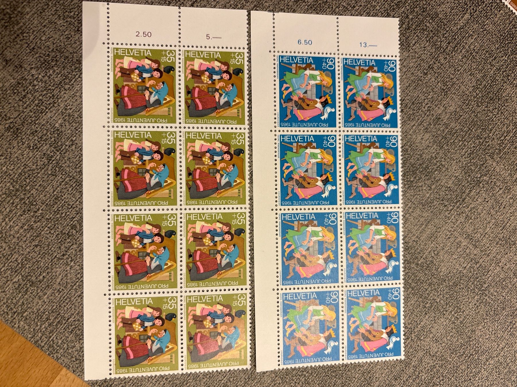 Tous les timbres: Briefmarken, Briefmarkensammlung – Neuf (Voir description) à Ziefen par adr_vts8 1