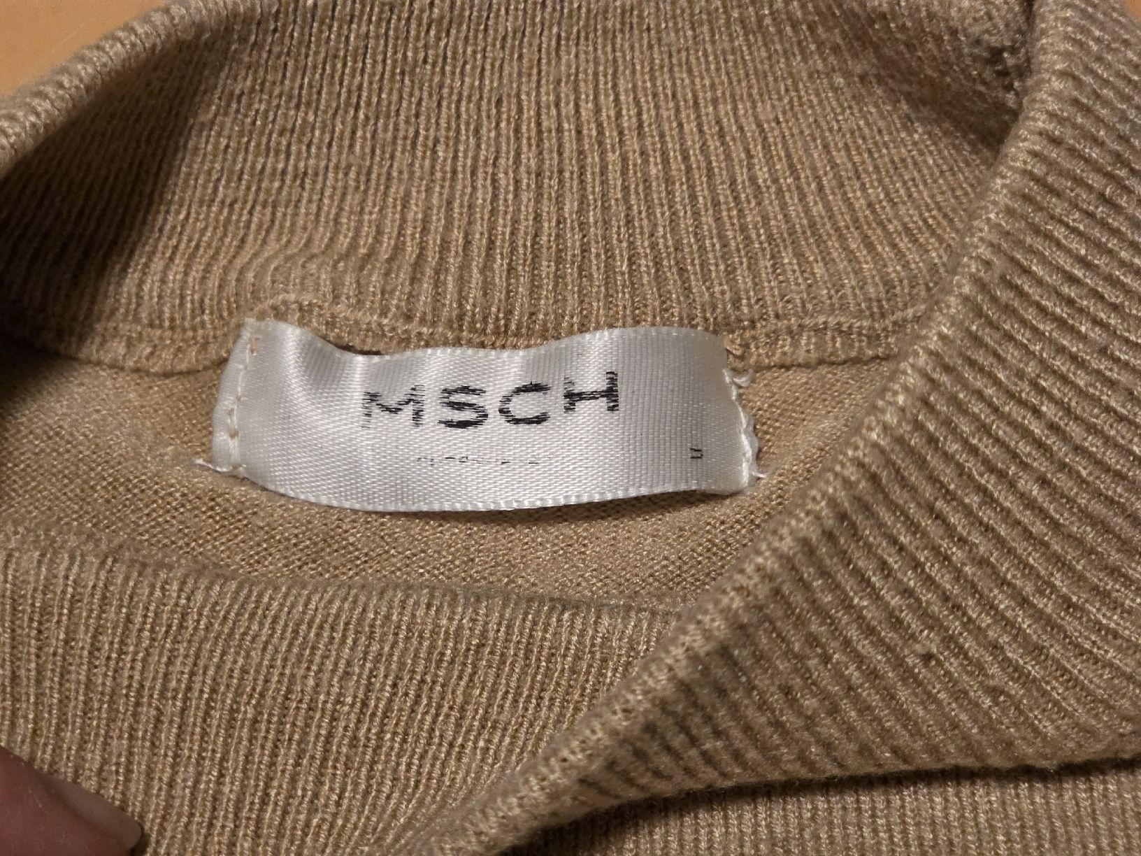 Maglioni & Felpe: Msch Strickpullover mit Puffärmel, Grösse S, in Beige – Nuovo (secondo la descrizione) da Bern venduto da Tashmi_BE 4