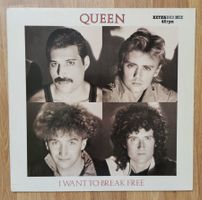Queen - "I Want To Break Free" (Extended Mix) Vinyl 12" 1984