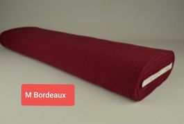 Musselin Bordeaux 140x135cm