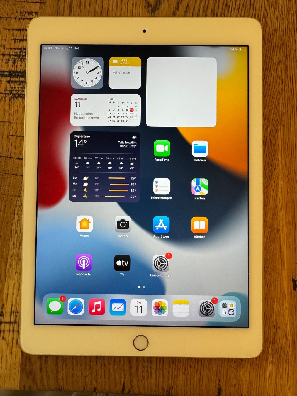 Apple Tablet PC: iPad Air 2 – 64GB – Gebraucht aus Adliswil von Busys