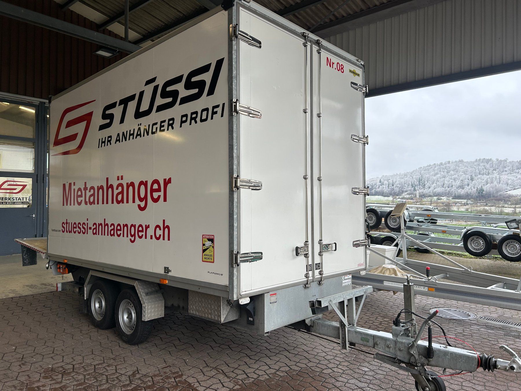 Humbaur Rimorchi: Hebebühen Anhänger 750 kg – Usato da Wettswil venduto da Stuessi54 1