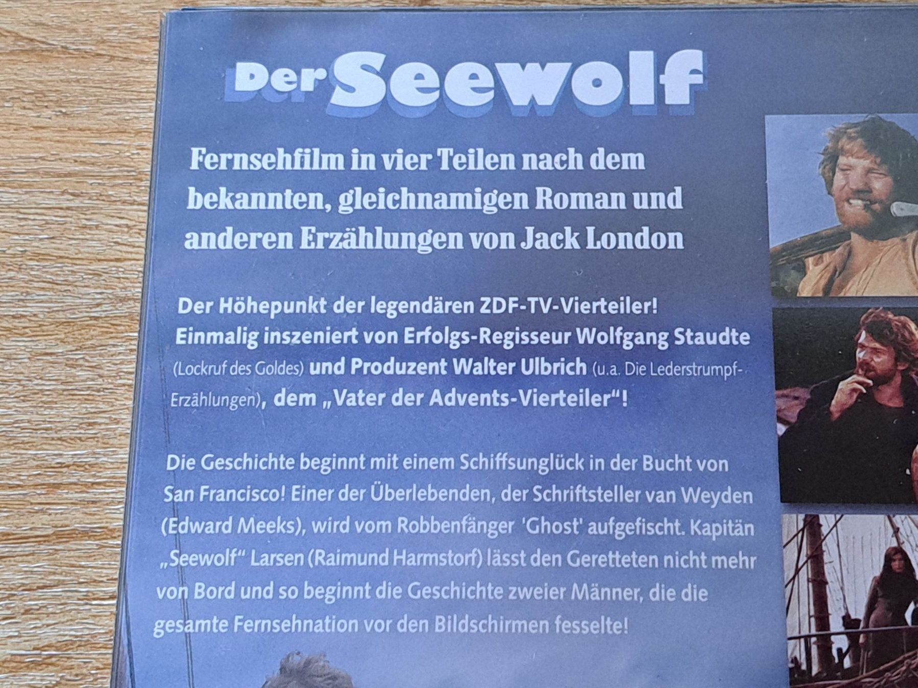 Tutti i DVDs: DVD Der Seewolf mit Raimund Harmstorf, TV-Vierteiler, 2-Disc – Nuovo (secondo la descrizione) da Unterseen venduto da Kanica 4