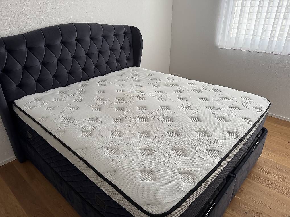 Betten: Boxspringbett Indigo 180x200cm – Gebraucht aus Oberbüren von dijbdn 4