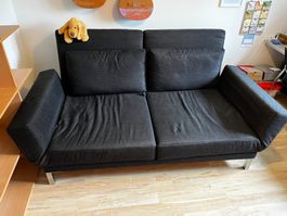 Schickes, schwarzes Schlafsofa - Top Zustand! Super bequem!