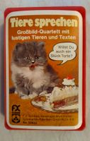 Tier Quartett - Tiere sprechen / FX Schmid ±1980 / 32 Karten