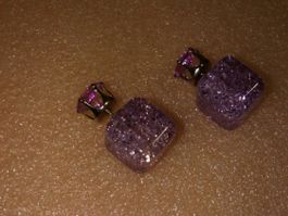 OHRRINGE MODESCHMUCK VIERECKIG,,LELA FARBE