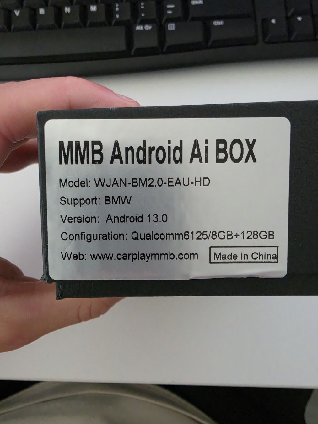 Tutti i ricambio: BMW MMB Android Ai Box – Nuovo (secondo la descrizione) da Corpataux venduto da AndyPT89 1