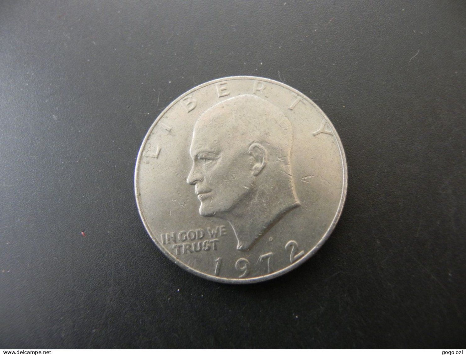 Tutti le monete: USA 1 Dollar 1972  D Eisenhower – Usato da Biel/Bienne venduto da Gogolozi