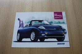 Fiat Barchetta Naxos Prospekt/Broschüre 10/2001