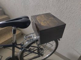 Fahrrad-Kisten / Velo-Weinkisten-Montage