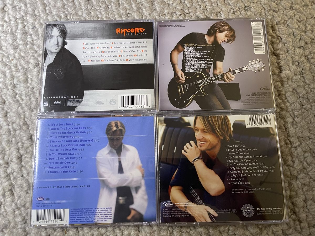 CD: 4x Keith Urban  – Nuovo (secondo la descrizione) da Reinach AG venduto da trigger7811 2