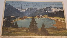 AK Arosa am Obersee, gelaufen 1929