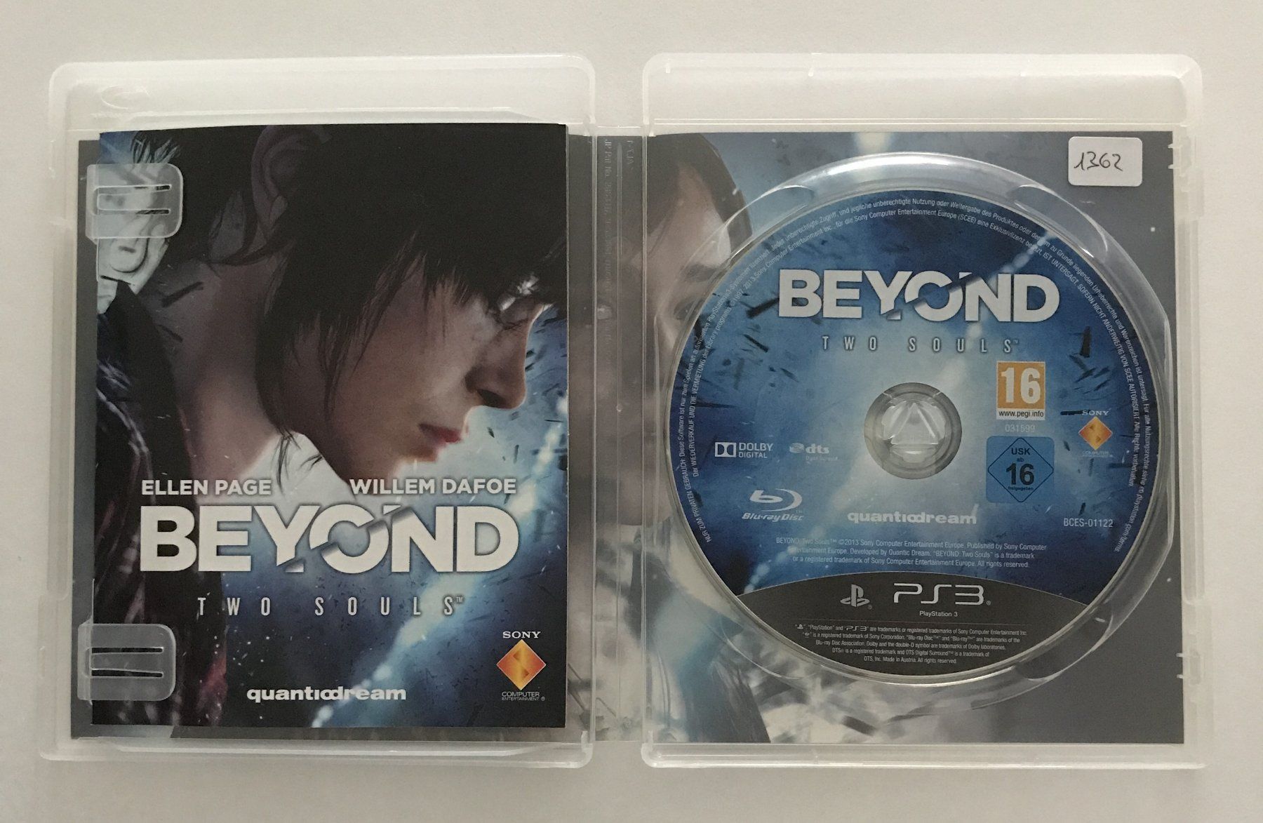 Giochi: PS3 - Beyond: Two Souls – Usato da Allschwil venduto da Bullach 1